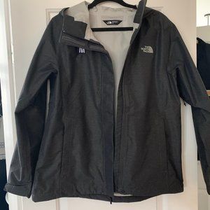 Gray The North Face Dryvent Rain Jacket